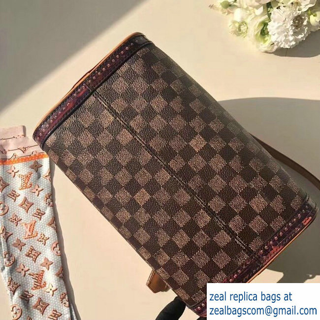 Louis Vuitton Trompe l oeil Damier Canvas Speedy 25 Bandouliere Bag M52249 2018